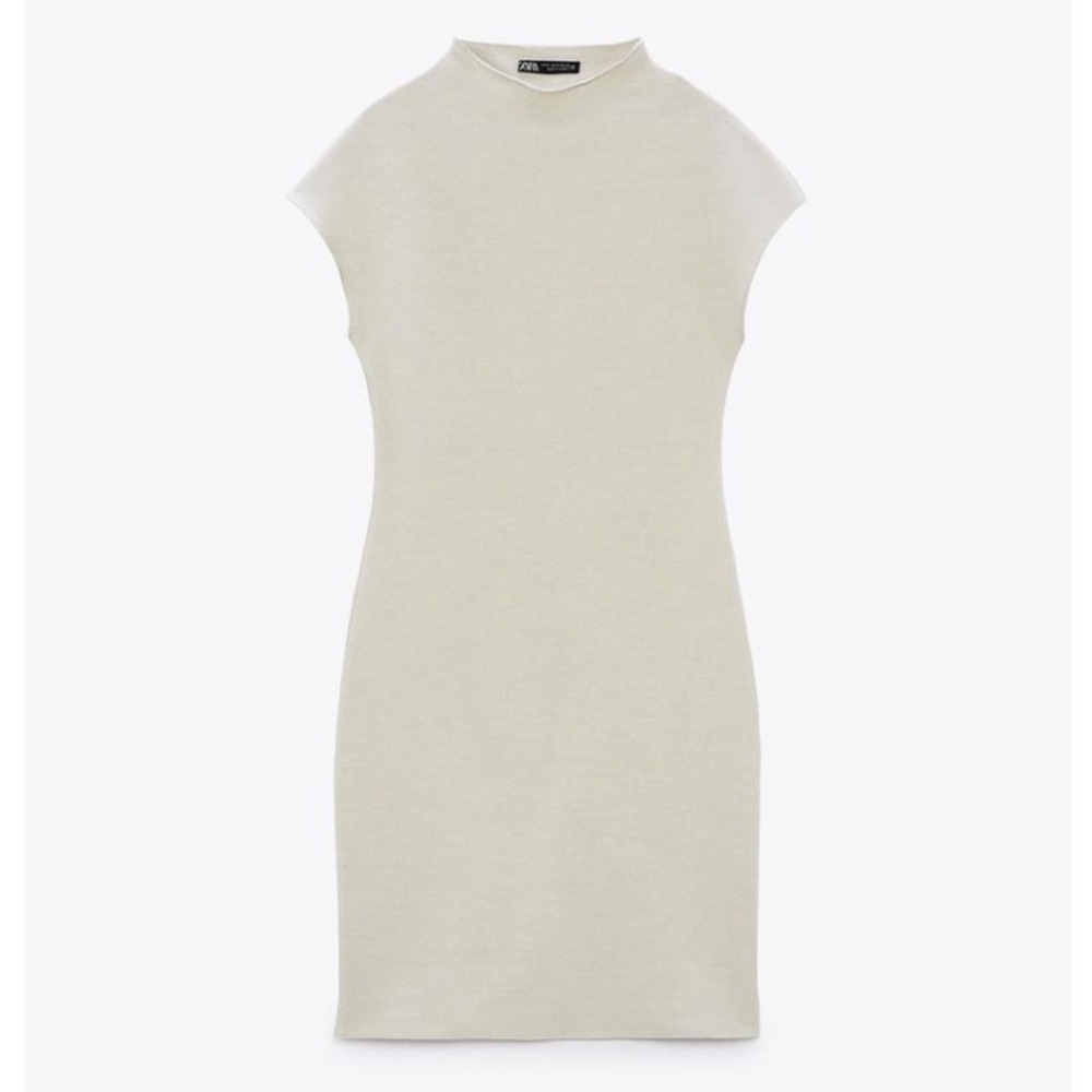 Zara Short Stretch Knit Dress 👗